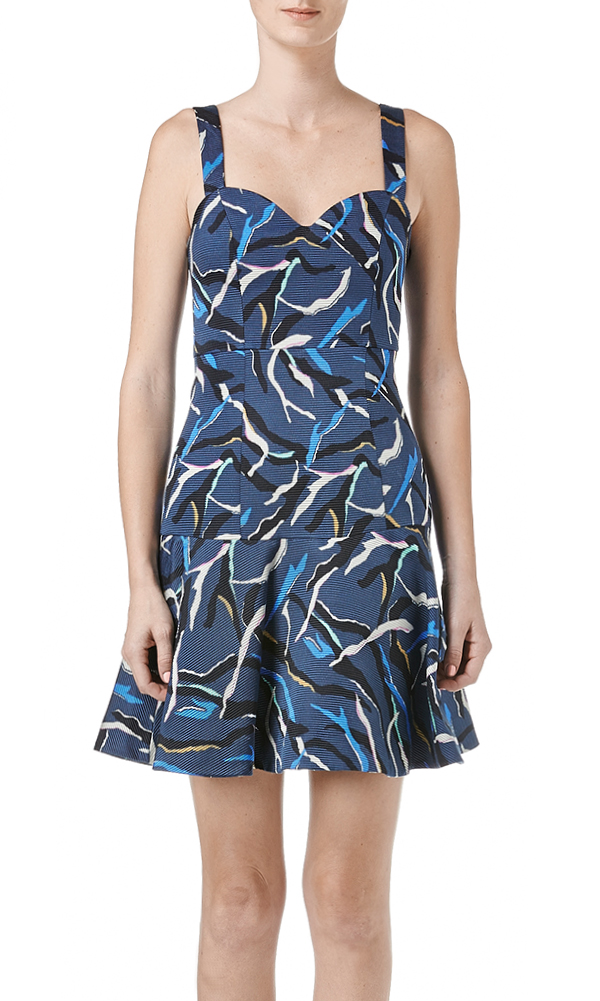 Printed Party Dress